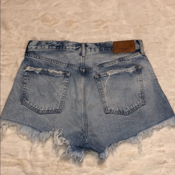 Moussy Vintage Tribbey Cut Off Shorts - Picture 4 of 5